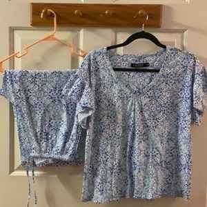 Ralph Lauren Capri Pajama Set Size Medium
